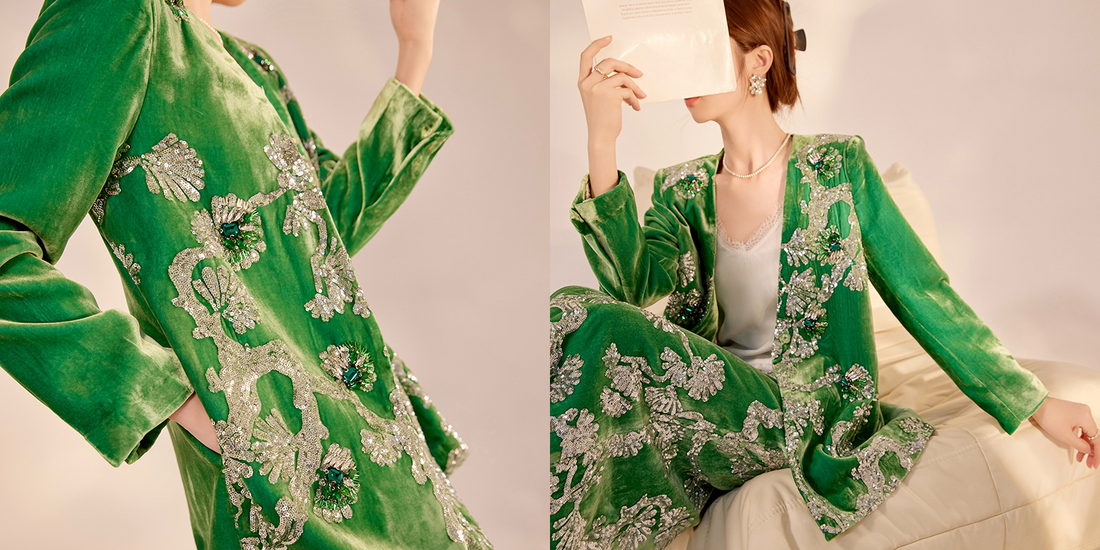 Aurelle's Hand-Embroidered Legacy: Crafting Timeless Chinese-Inspired Fashion