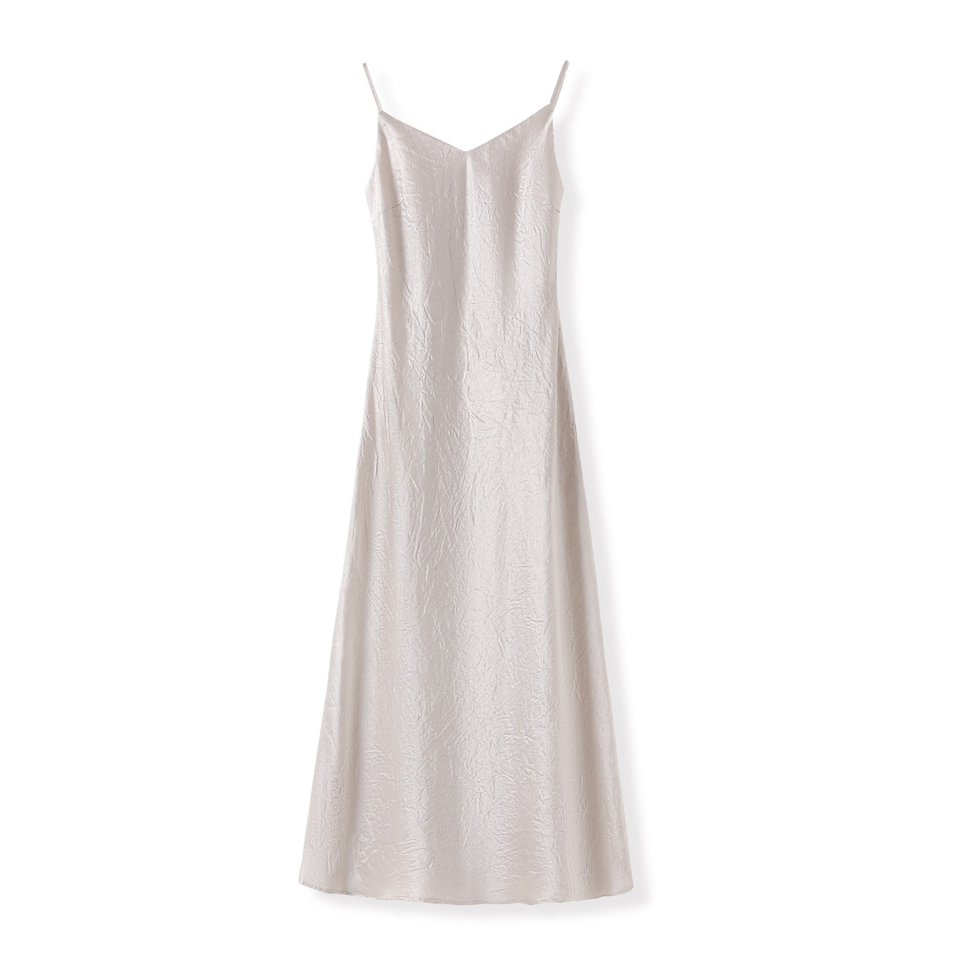 Pink Acetate Dress | Hand-Embroidered | Aurelle
