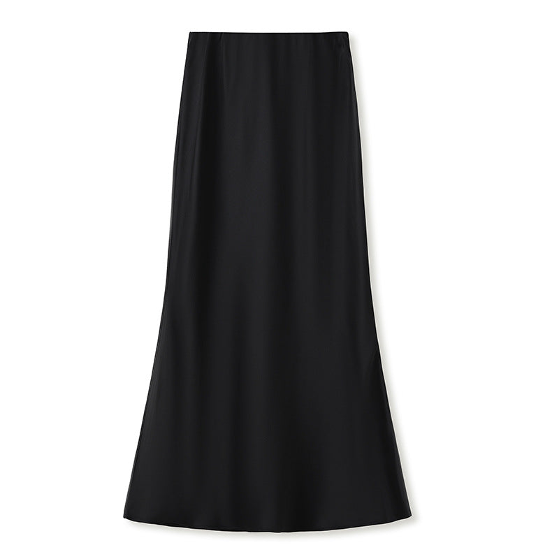 Pink A-Line Skirt | Suzhou Double-Sided Embroidery | Aurelle