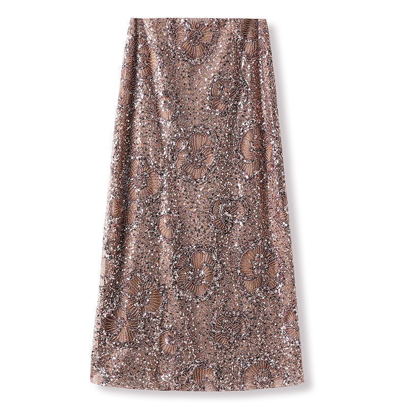 Camel Sequin Set | Hand-Embroidered | Aurelle