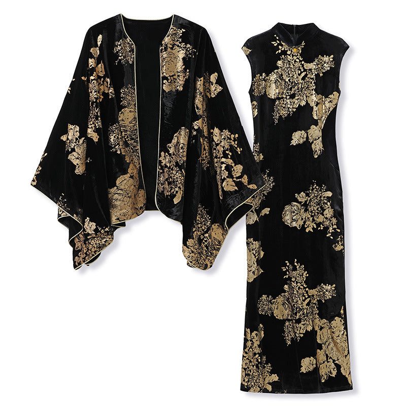Cape Dress Set | Museum-Quality Craft | Aurelle
